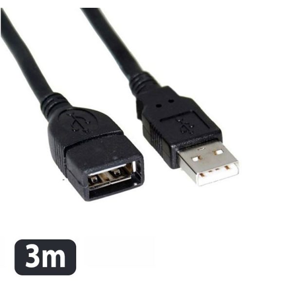کابل USB افزایش 3 متری EFFORT